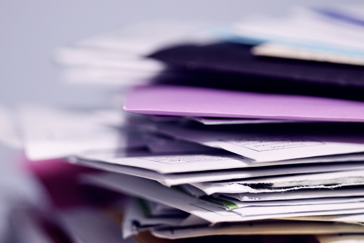 pile of papers