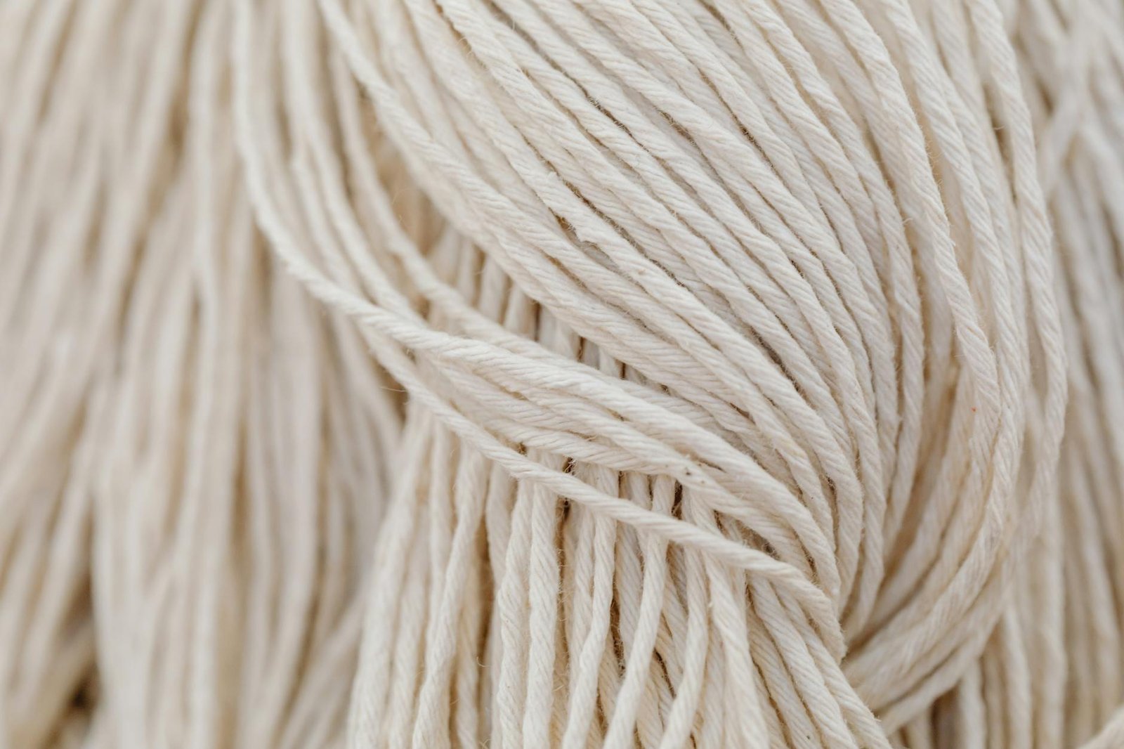 close up photo of white rope