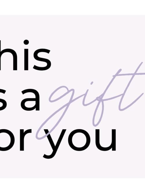 Canva Template -  Gift Card